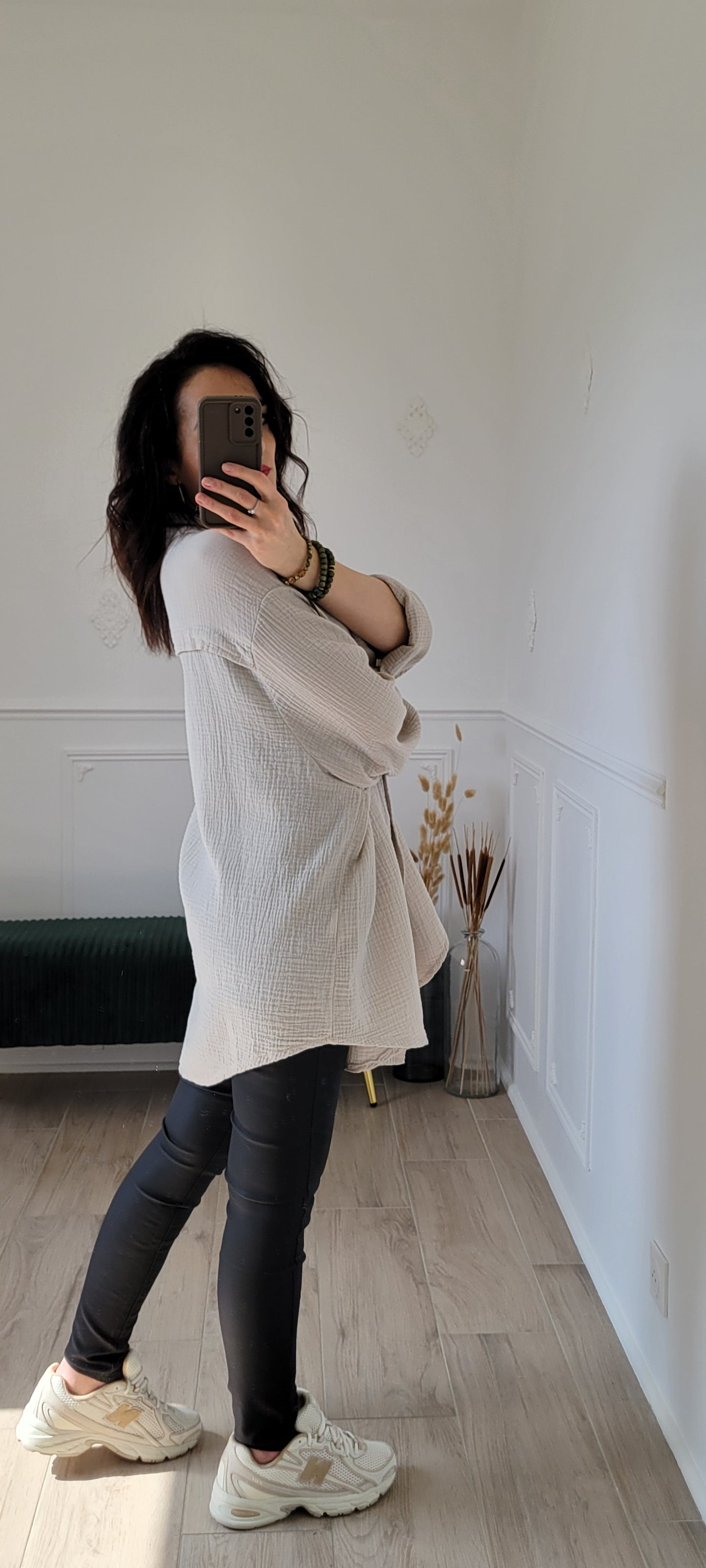 Chemise en gaz de coton Léna