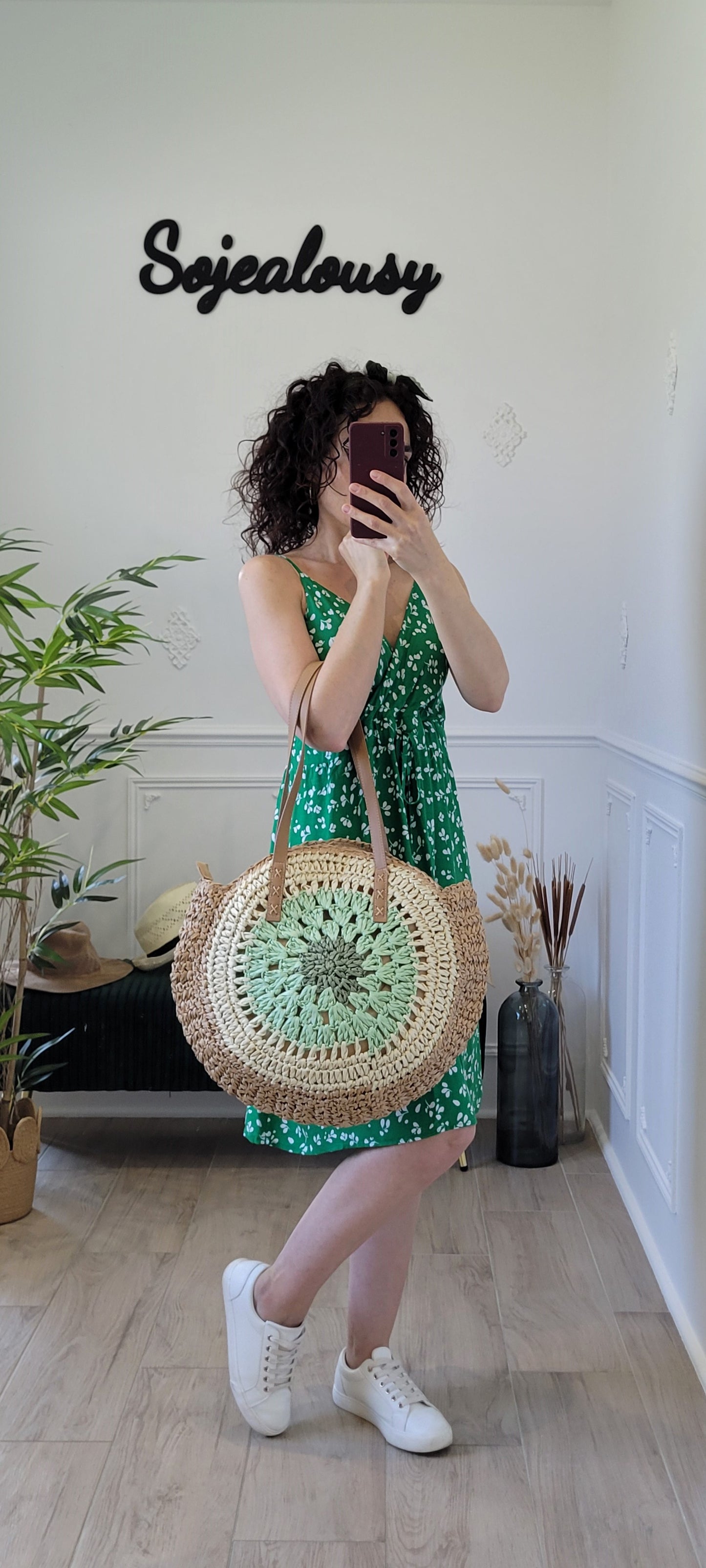 Robe courte fleurie Moana