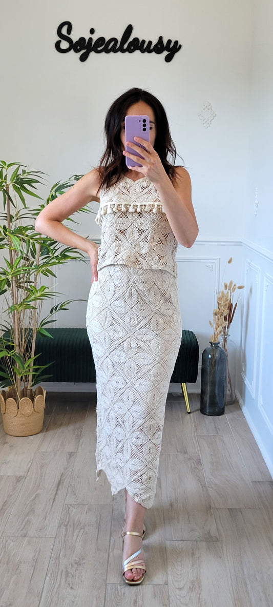 Ensemble en crochet Chic