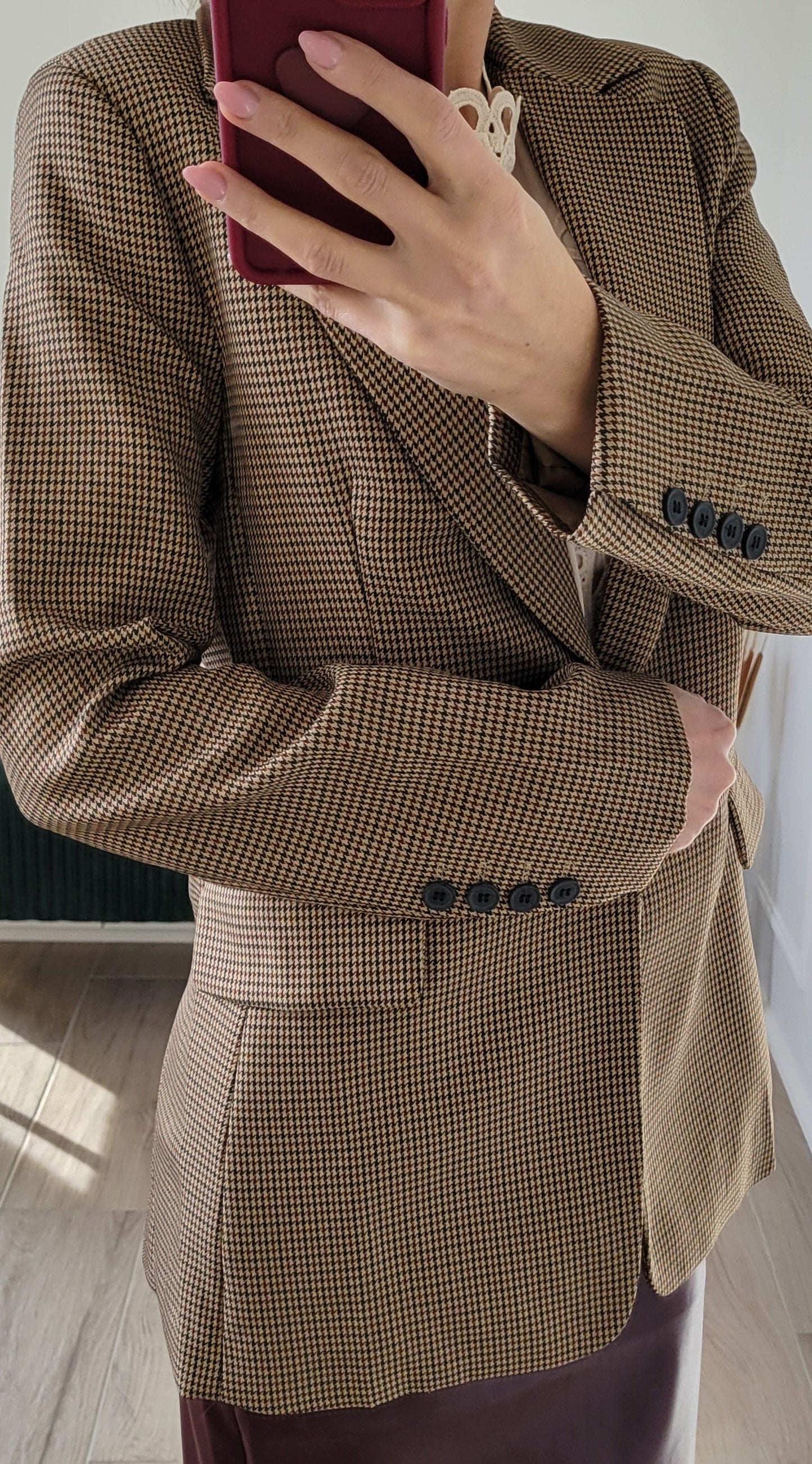 Blazer à carreaux Dubaï