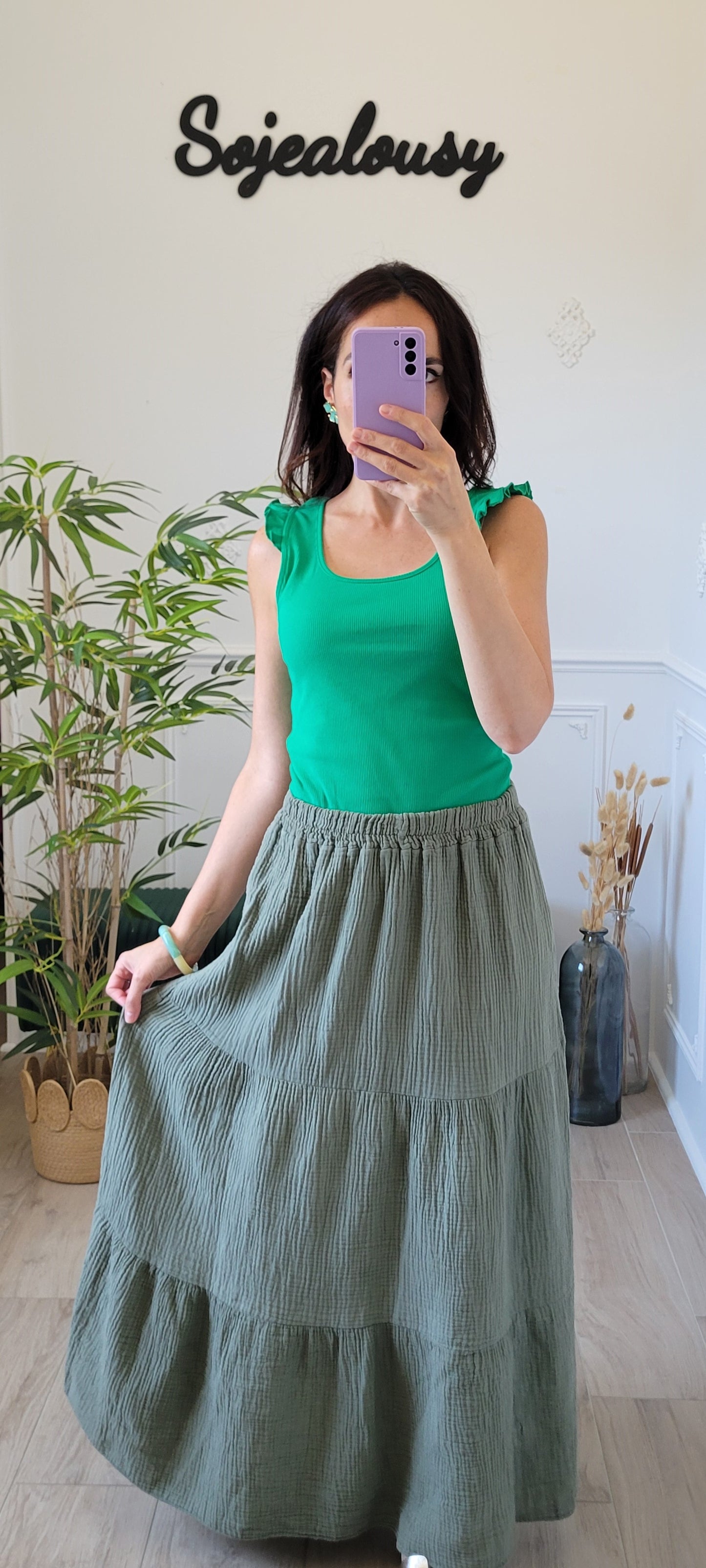 Débardeur vert