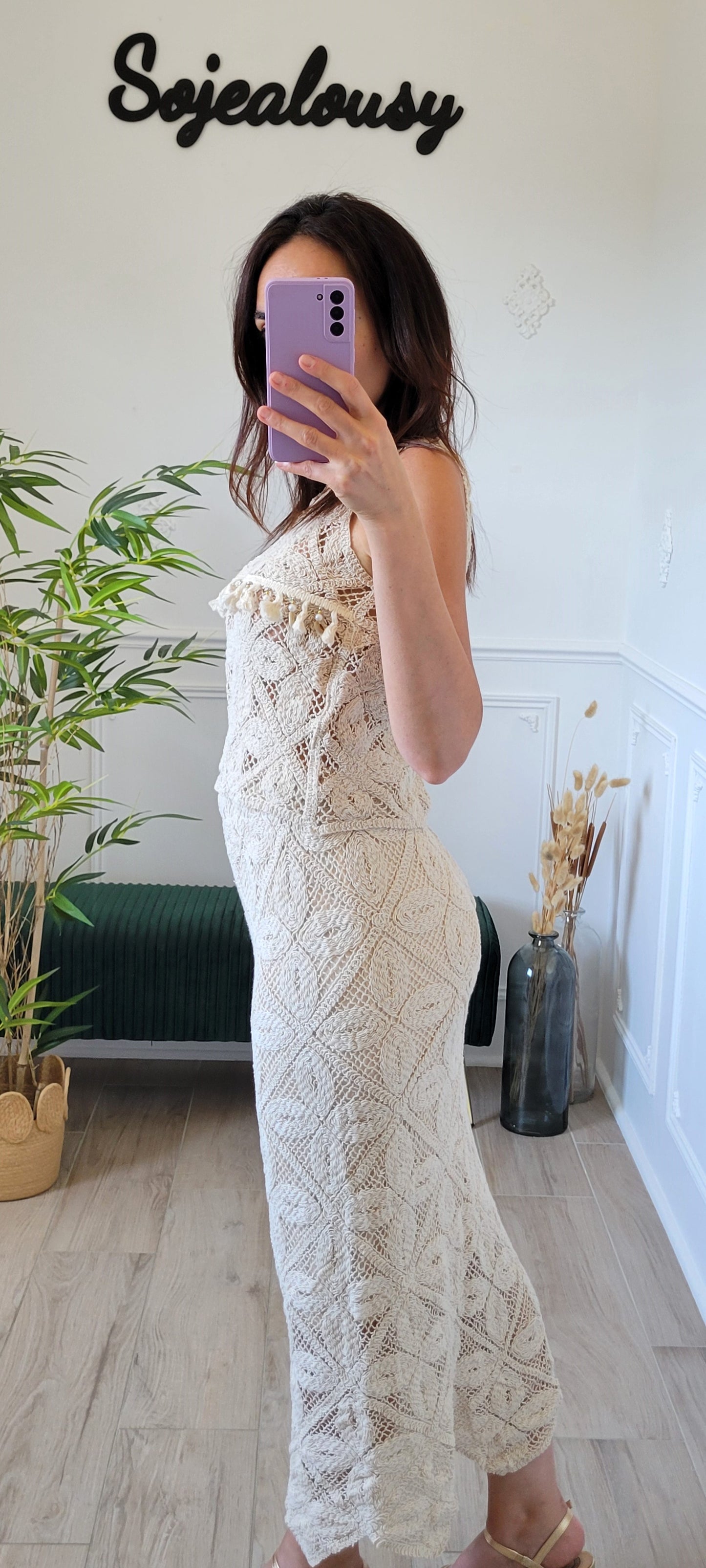 Ensemble en crochet Chic