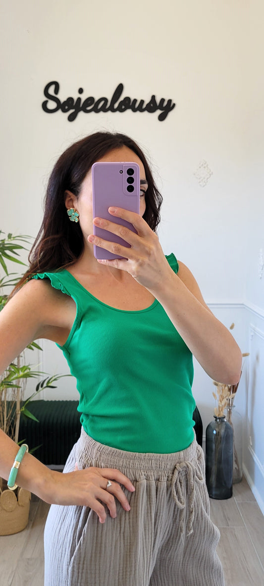 Débardeur vert