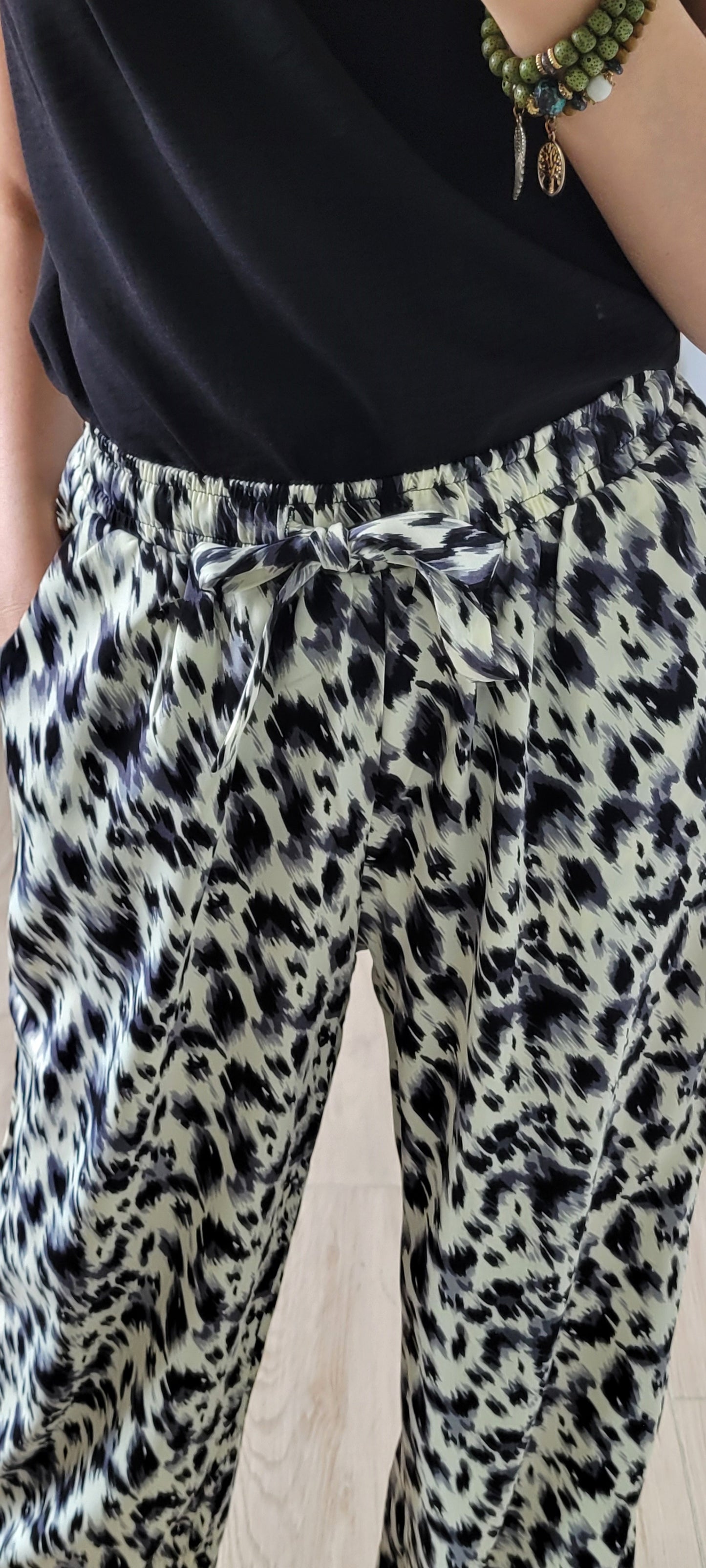 Pantalon fluide imprimé Kali