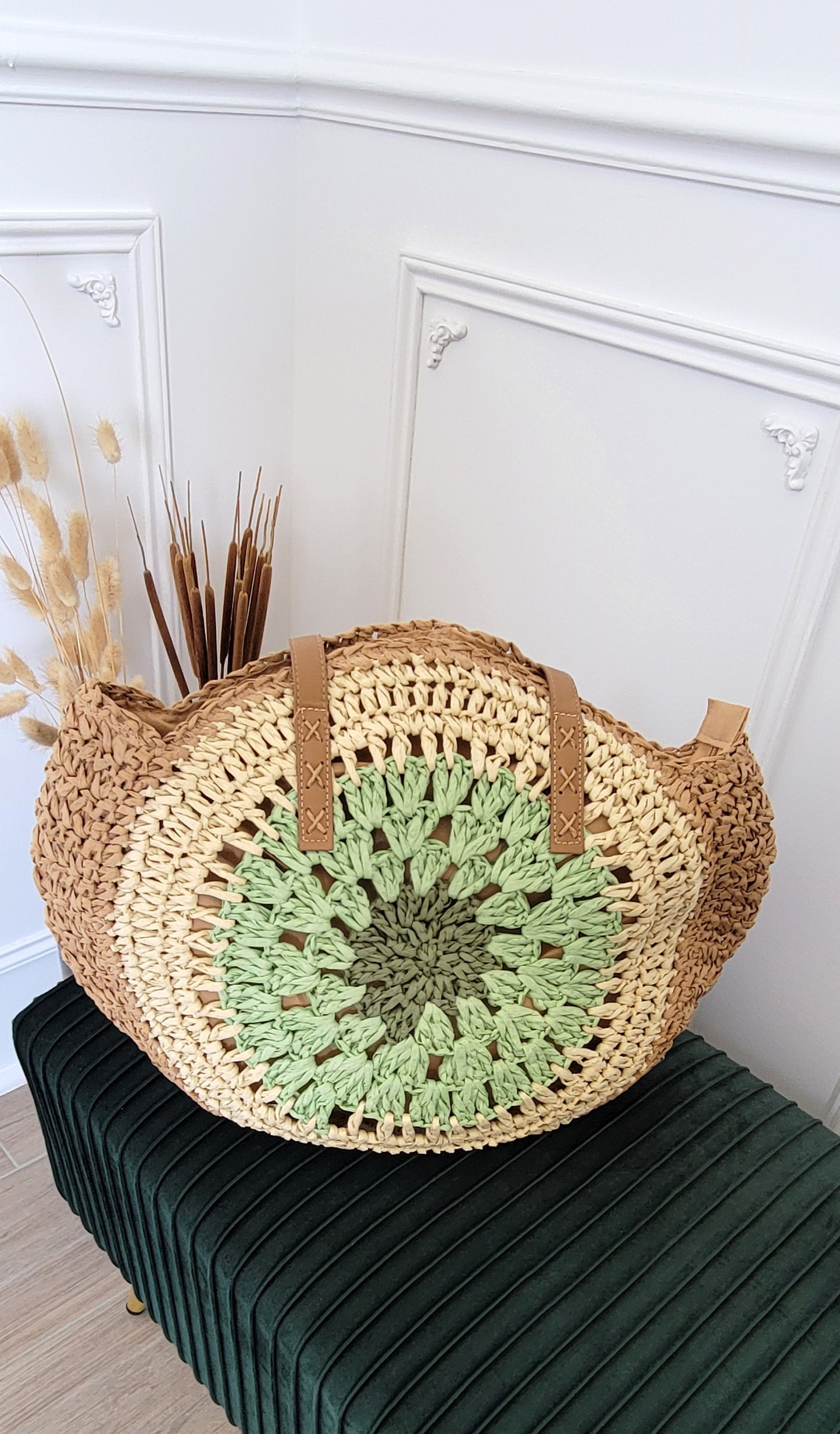 Sac rond style bohème
